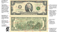Money Illuminati infographics dollar
