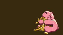 Money Piggy pigs Simple