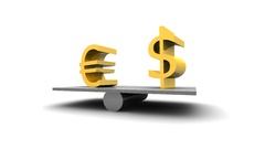 Money Symbols white background Euro graphics balance euros