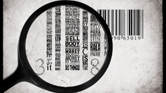 Money Typography barcode facts