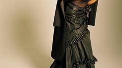 Monica Bellucci black dress