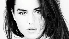 Monica Bellucci grayscale faces