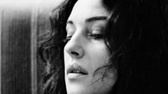 Monica Bellucci models monochrome
