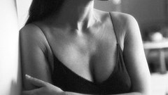 Monica Bellucci monochrome greyscale