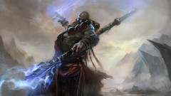 Monk diablo iii artwork video games fantasy art