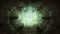 Monk Temples fantasy art praying