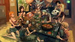 Monkey d luffy Chopper Nico Robin One Piece (anime) Roronoa 