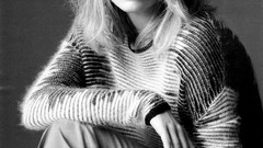 Monochrome Actress lipstick pants green eyes emma stone photo 