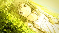 Monochrome anime girls original characters Loundraw