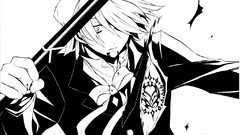 Monochrome Anime Manga white