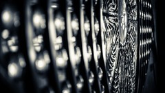 Monochrome architecture bokeh engraving depth of field