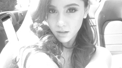 Monochrome ariana grande