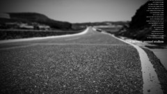 Monochrome black song roads