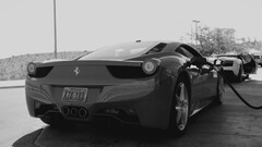 monochrome Car Ferrari ferrari 458 italia Lamborghini vehicle