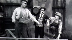 Monochrome charlie chaplin