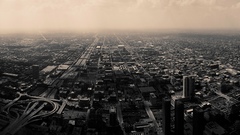 Monochrome cities urban USA
