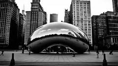 Monochrome cityscapes grayscale