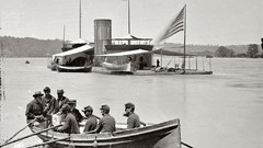 Monochrome civil war old west