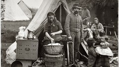 Monochrome civil war old west