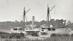 Monochrome civil war old west