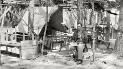 Monochrome civil war old west