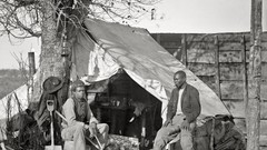 Monochrome civil war old west