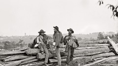 Monochrome civil war old west