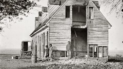 Monochrome civil war old west