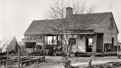 Monochrome civil war old west