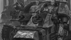 Monochrome concept art Adrian