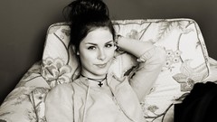 Monochrome couch lena meyer-landrut