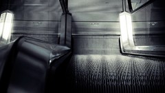 Monochrome Escalators stairways