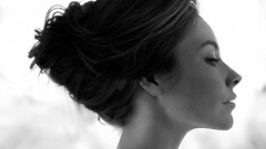 Monochrome evangeline lilly grayscale