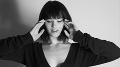 Monochrome greyscale Gemma Arterton