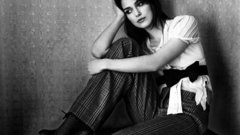 Monochrome greyscale woman Actress