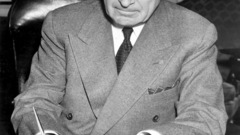 Monochrome Harry truman greyscale