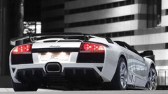 Monochrome lamborghini murcielago