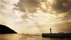 Monochrome lighthouses