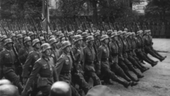 Monochrome Nazi soldiers War