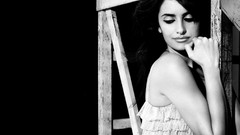 Monochrome penelope cruz