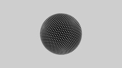 monochrome Sphere digital art abstract grid 3D Abstract vector