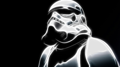 Monochrome star wars stormtroopers