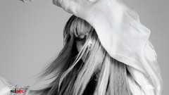 Monochrome taylor swift singers straight hair greyscale