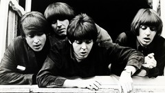 Monochrome The Beatles grayscale
