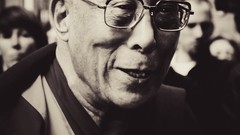 Monochrome The Netherlands Dalai Lama