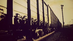 Monochrome trains photo filters