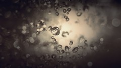 Monochrome water drops