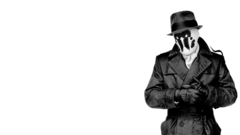 Monochrome white background Movie