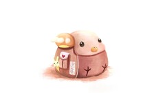 monogatari-series Backpacks hachikuji mayoi Simple Background