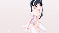 Monogatari series bakemonogatari twintails